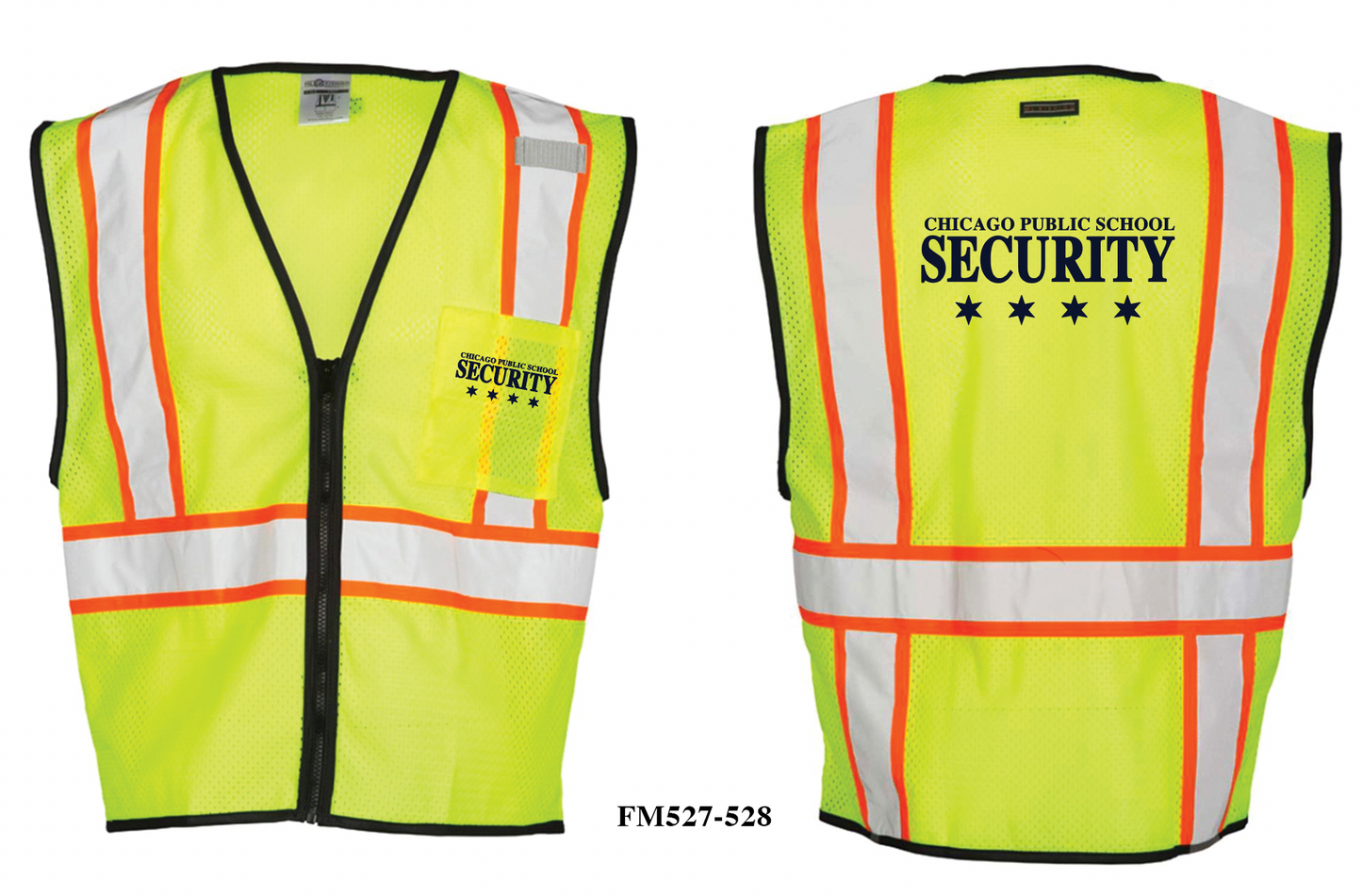 Kishigo - Chemically Treated Contrast Mesh Vest - FM527-528