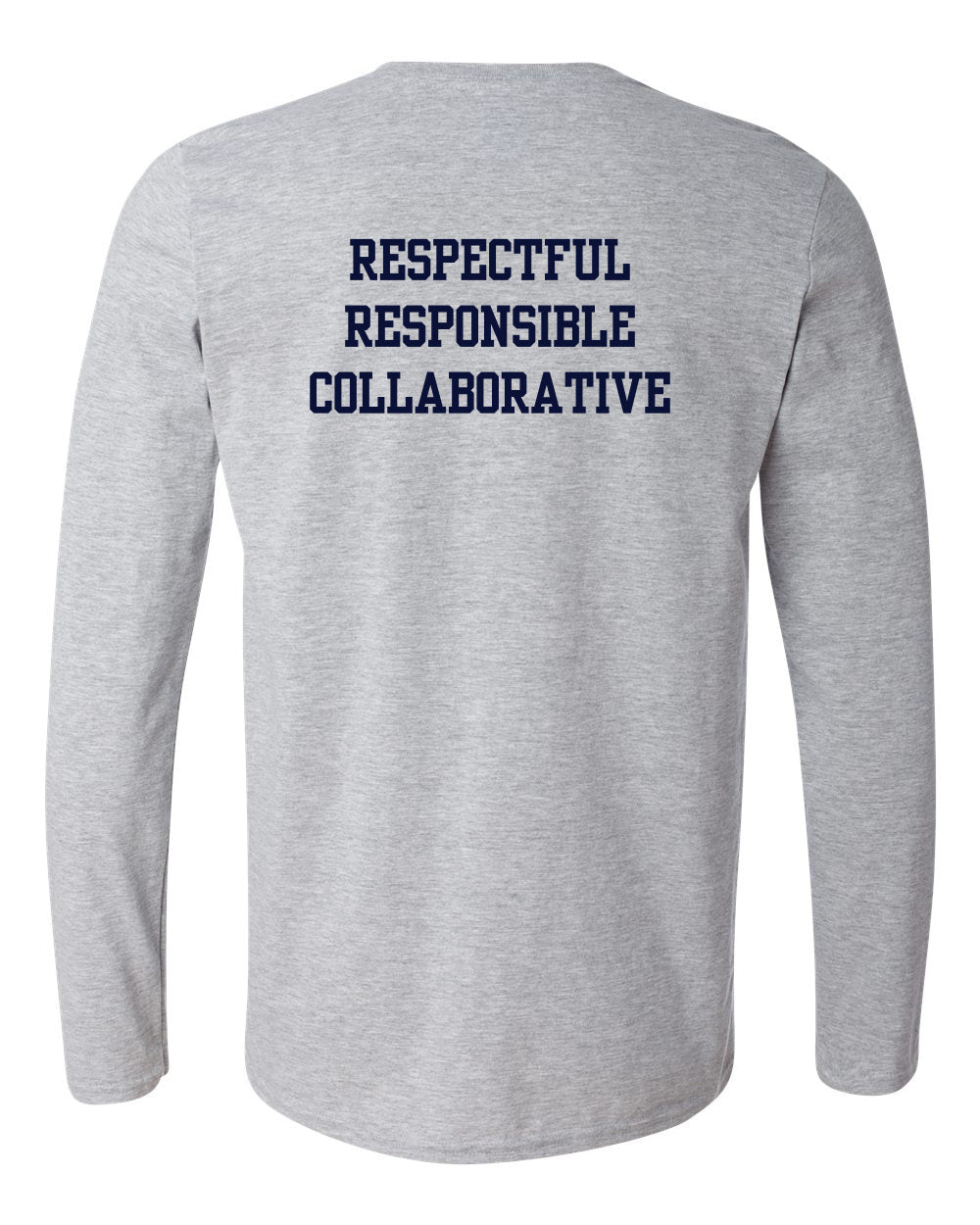 New Field Elementary Long Sleeve T-Shirt Grey