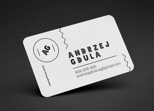 Round Corner Business Cards
