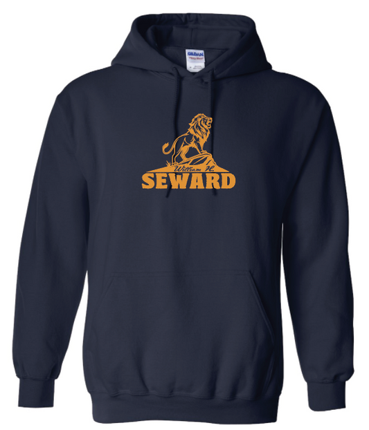 Seward Heavy Blend™ Hooded Sweatshirt Navy 3