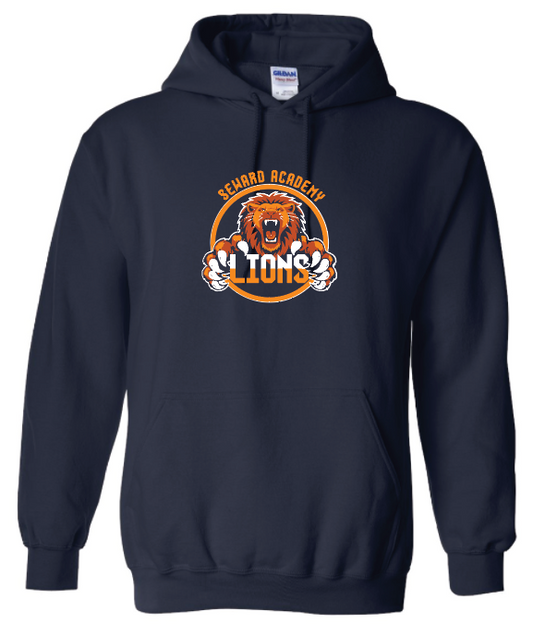 Seward Heavy Blend™ Hooded Sweatshirt Navy 1