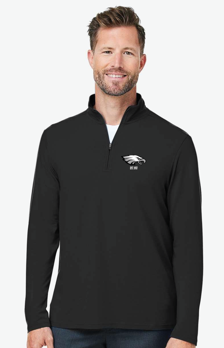 Benito Juarez Familia - Men's Quarter-Zip Pullover - Eagles