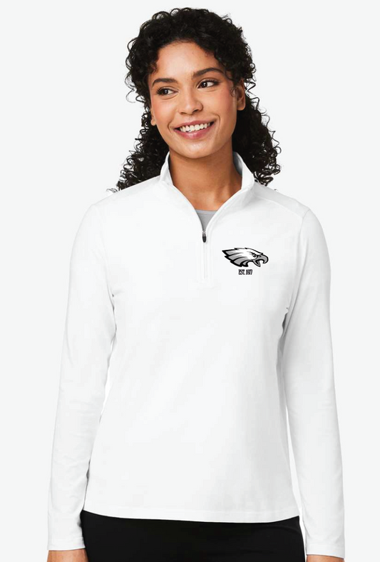 Benito Juarez Familia - Women's Quarter-Zip Pullover - Eagles
