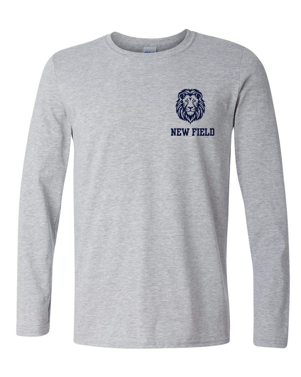 New Field Elementary Long Sleeve T-Shirt Grey