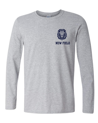 New Field Elementary Long Sleeve T-Shirt Grey