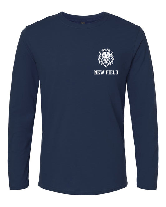 New Field Elementary Long Sleeve T-Shirt Navy